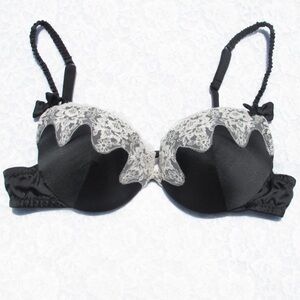 Cosabella Black and White Lace Bra 34B